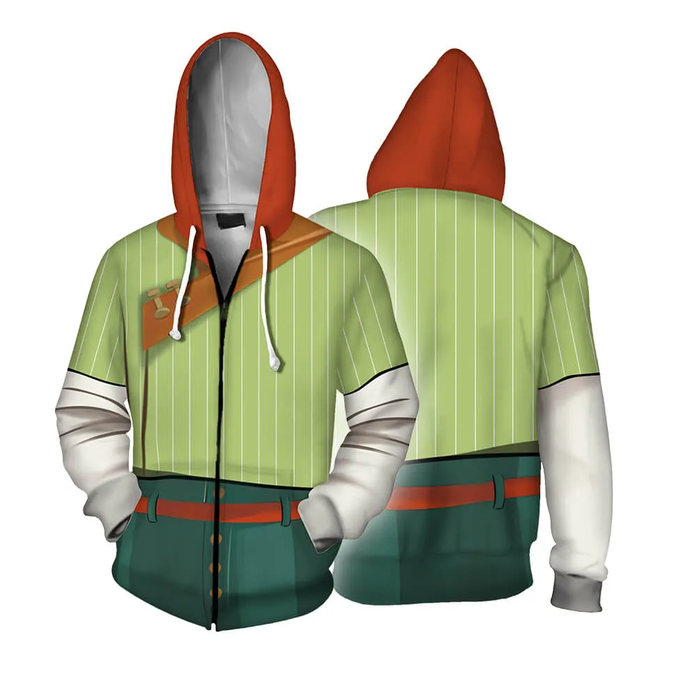 Adult Ethan Hoodie Searcher Clade Long Sleeve Zip-up Sweatshirt Callisto Mal Pullover Shirt