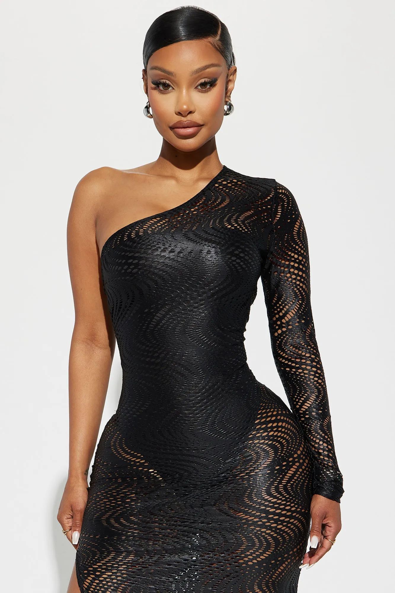 Amicable Actions Maxi Dress - Black