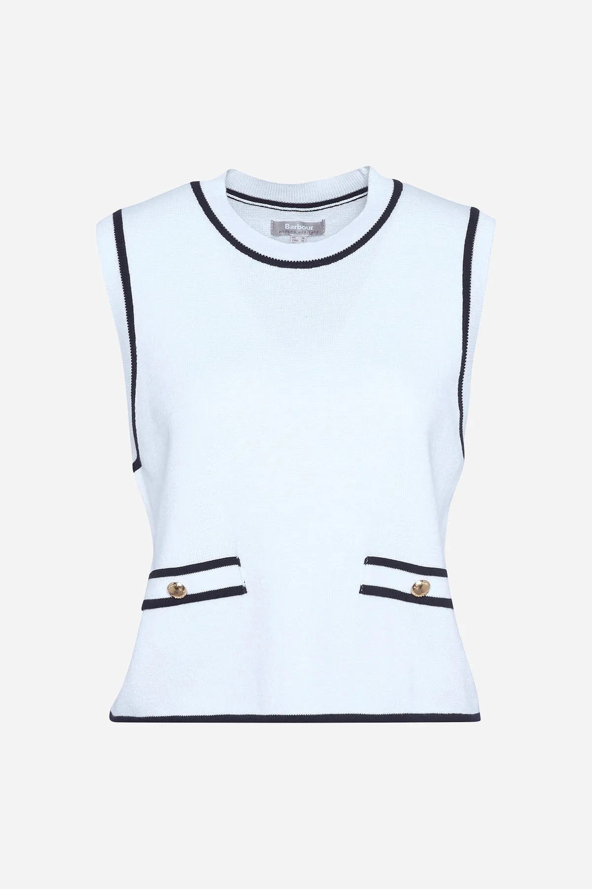 Amy Sleeveless Knitted Jumper
