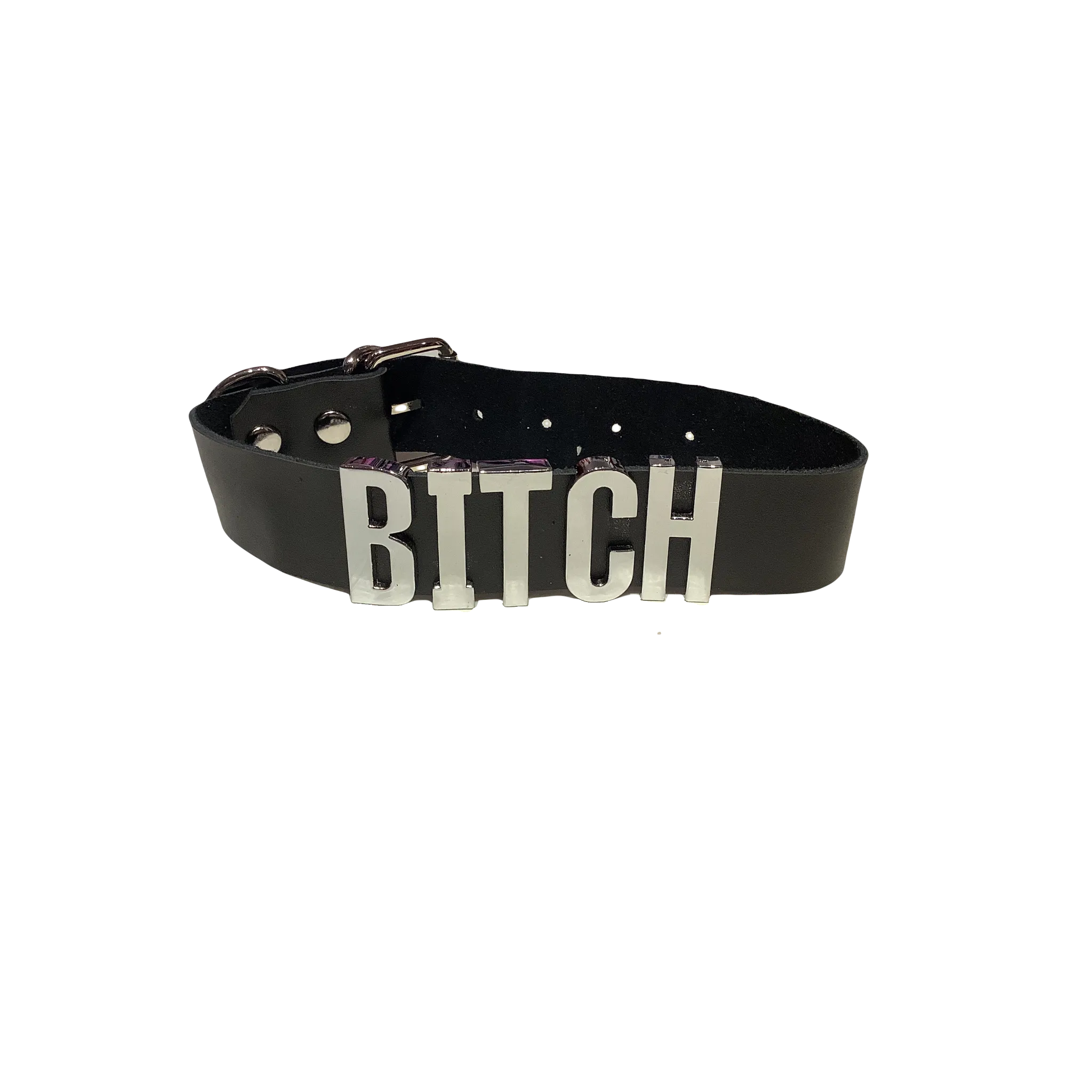 Bitch Luxury Bondage Collar by VoyeurX