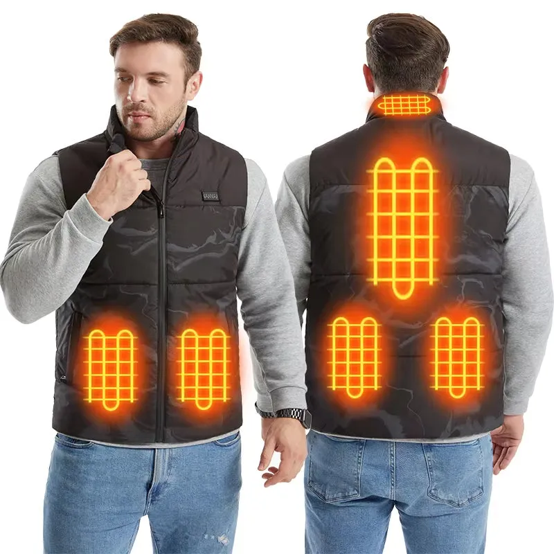 Camouflage Heated Gilet