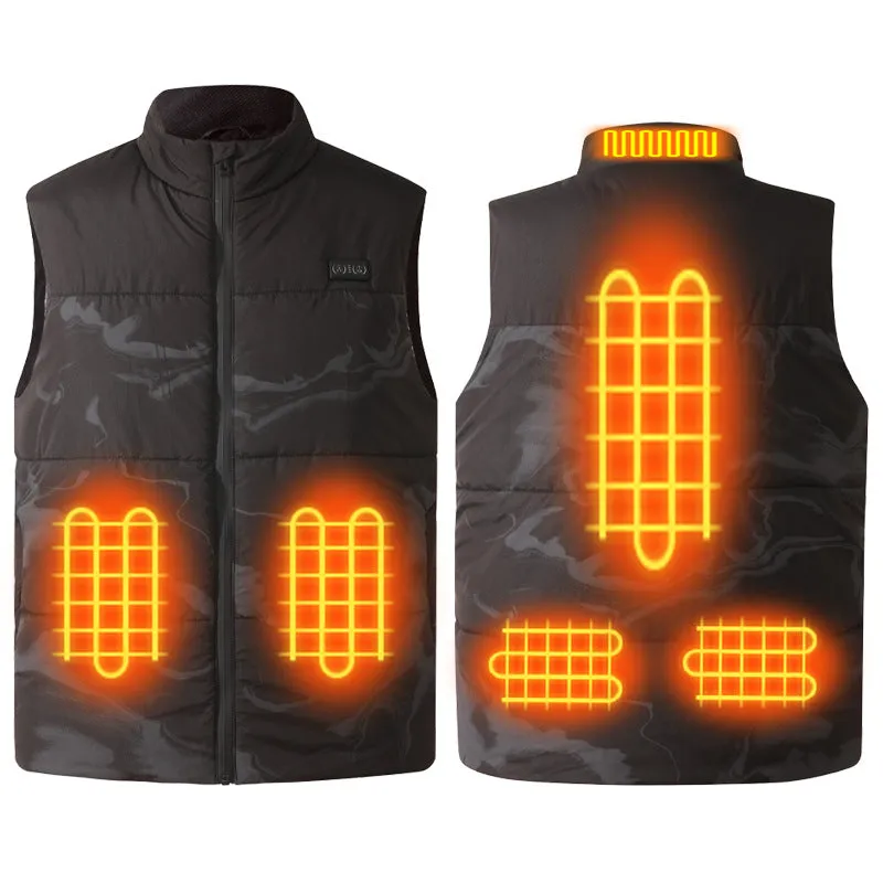Camouflage Heated Gilet