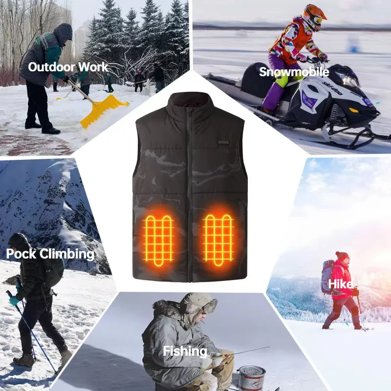 Camouflage Heated Gilet