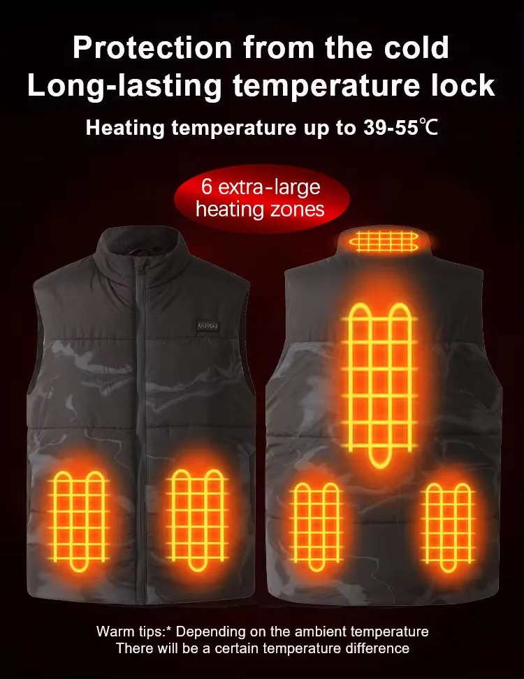 Camouflage Heated Gilet