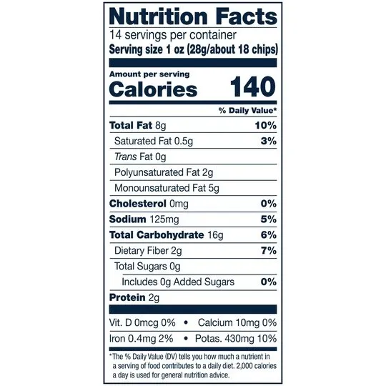 Cape Cod Potato Chips, Original Kettle Chips, 14 oz Party Size