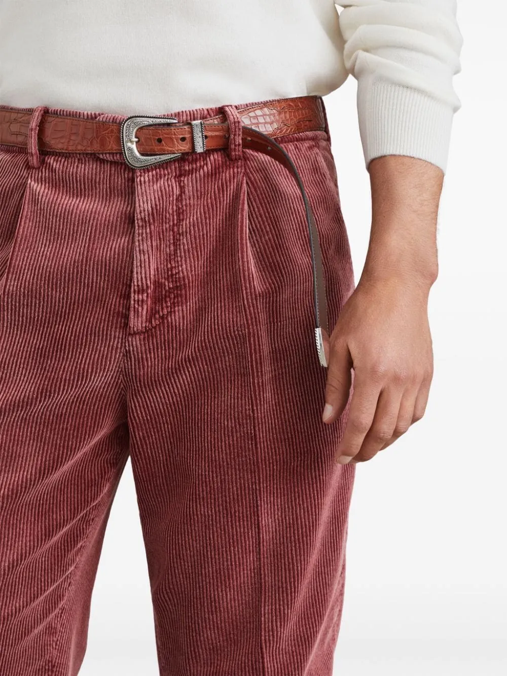 Corduroy Tapered Pants