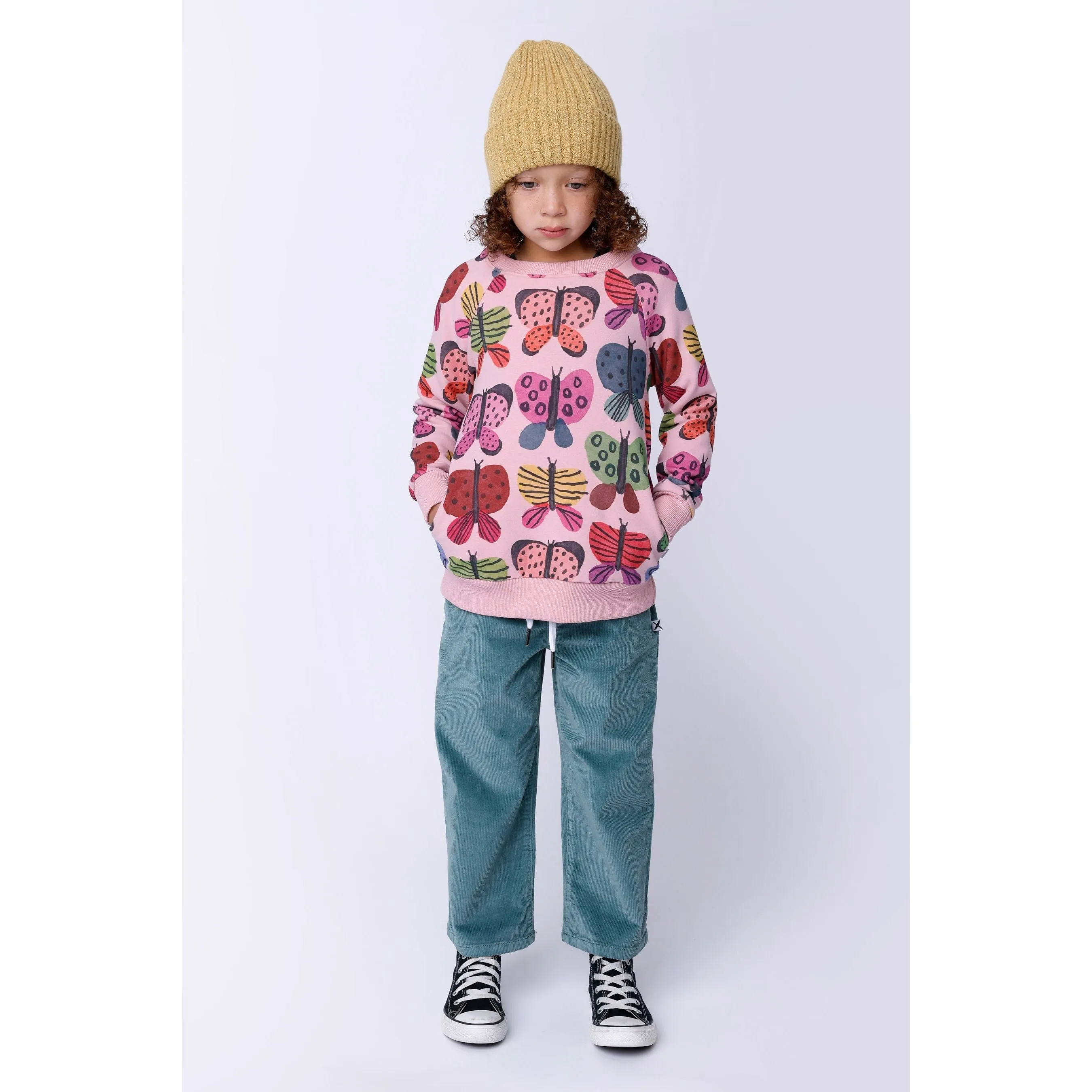 Cosy Cord Pants - Muted Green