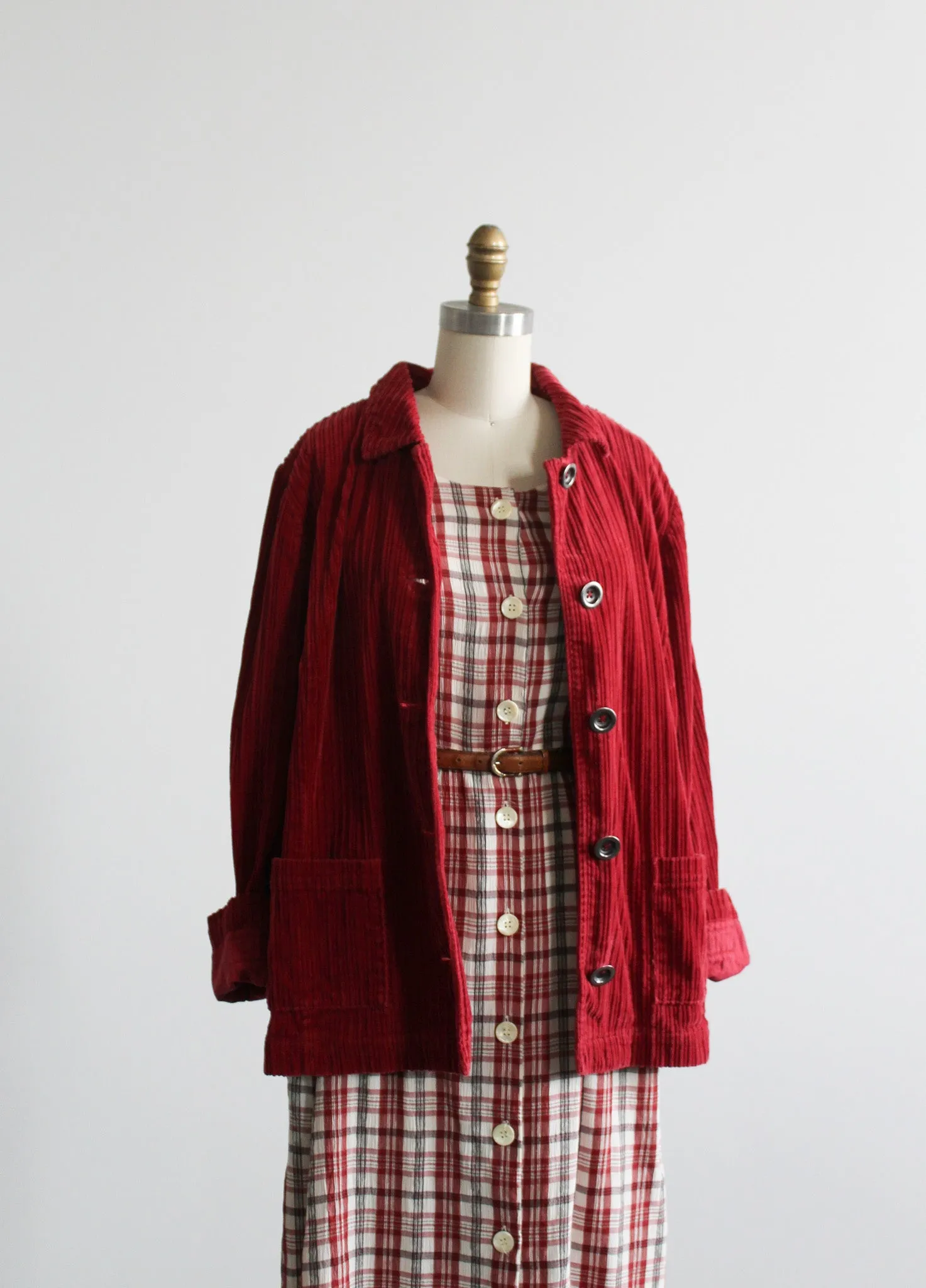 currant corduroy chore coat