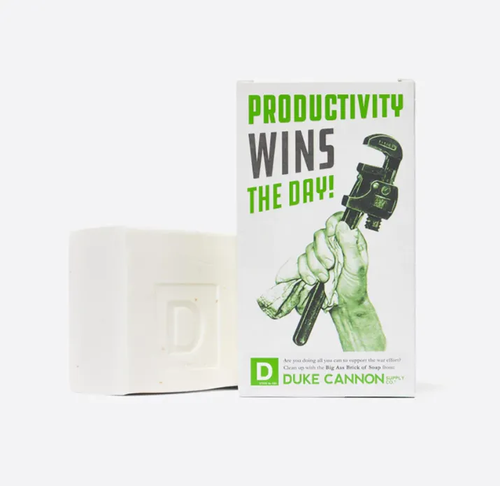 Duke Cannon Big Ass Brick Of Soap Productivity