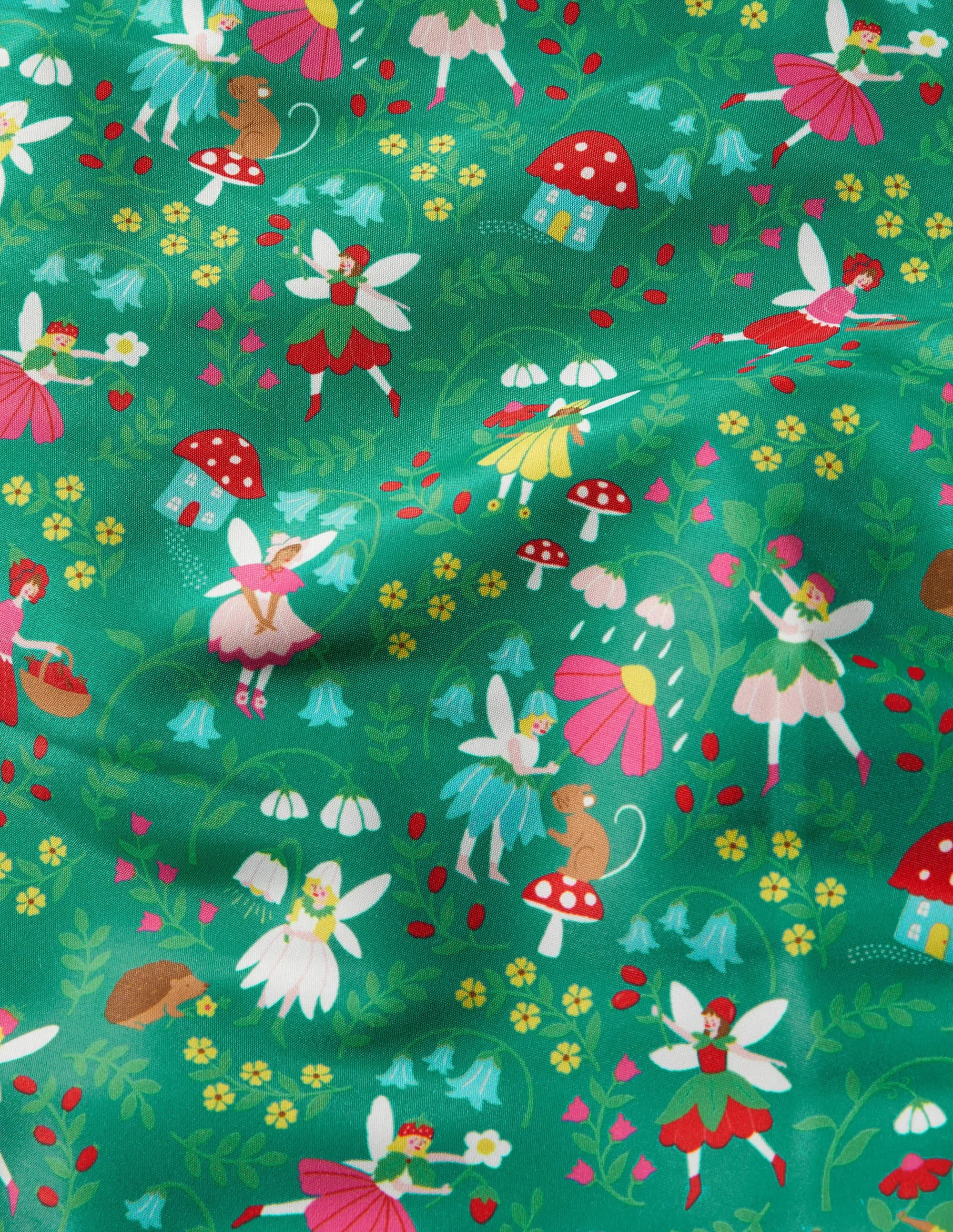 Girls 3-in-1 Jacket-Sardinia Green Fairy Garden