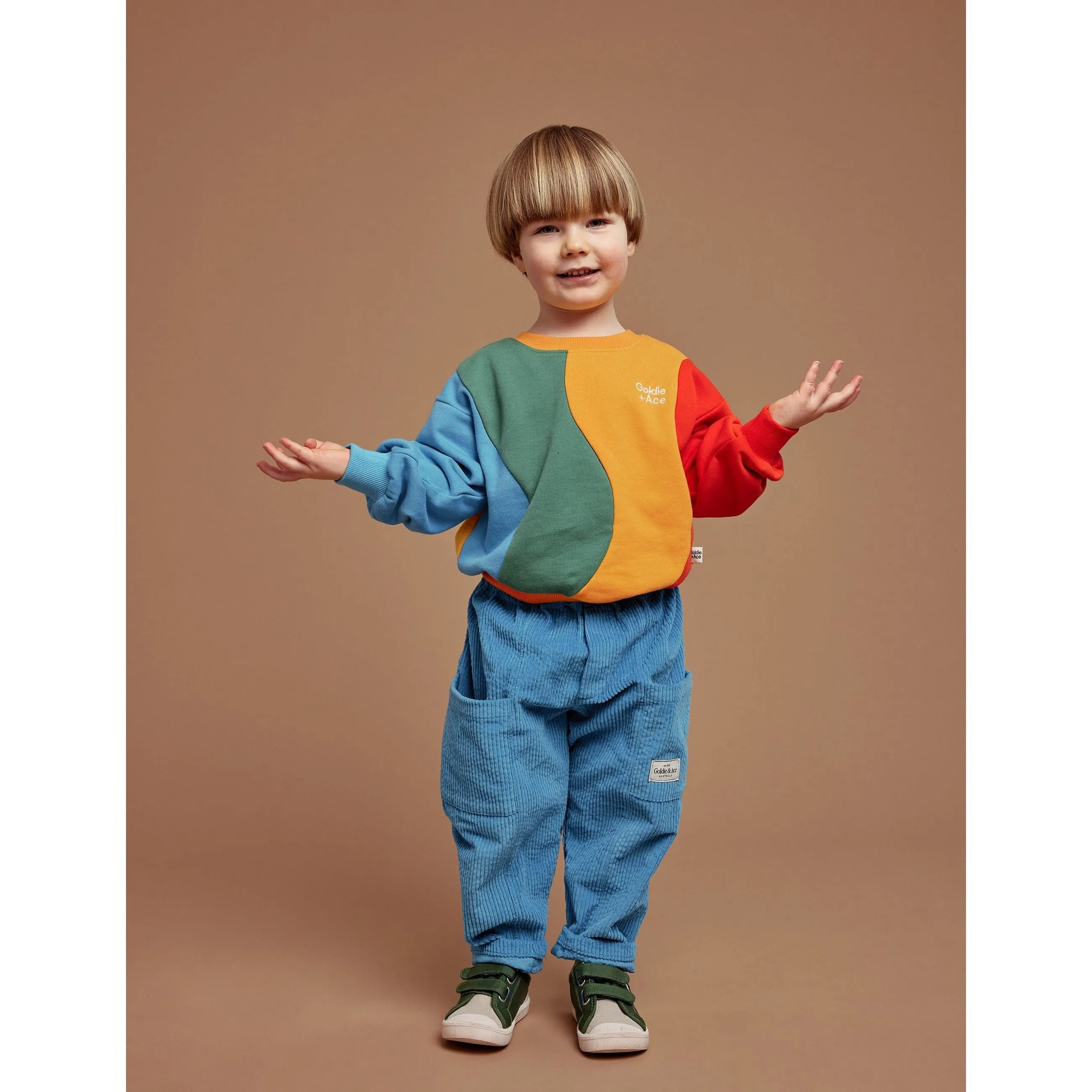 Kit Corduroy Pocket Pant - Lake