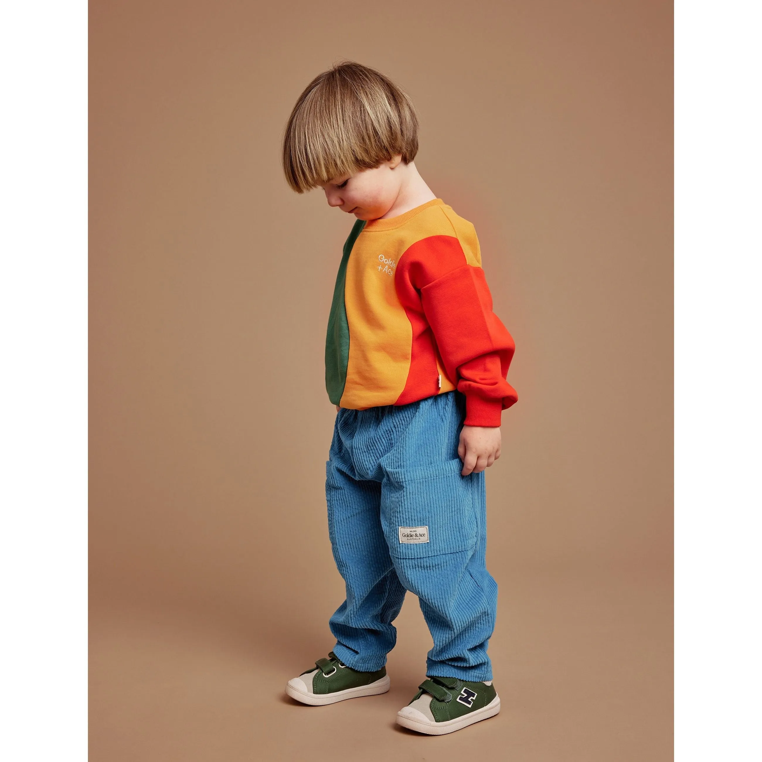 Kit Corduroy Pocket Pant - Lake