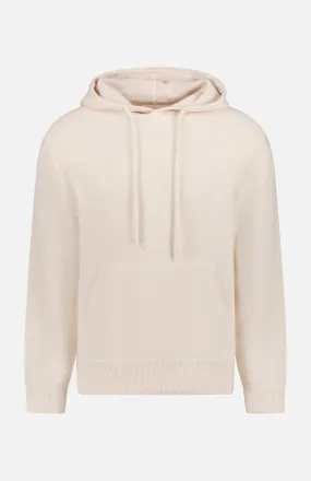 Knitted Bouclé Hoodie Sweatshirt