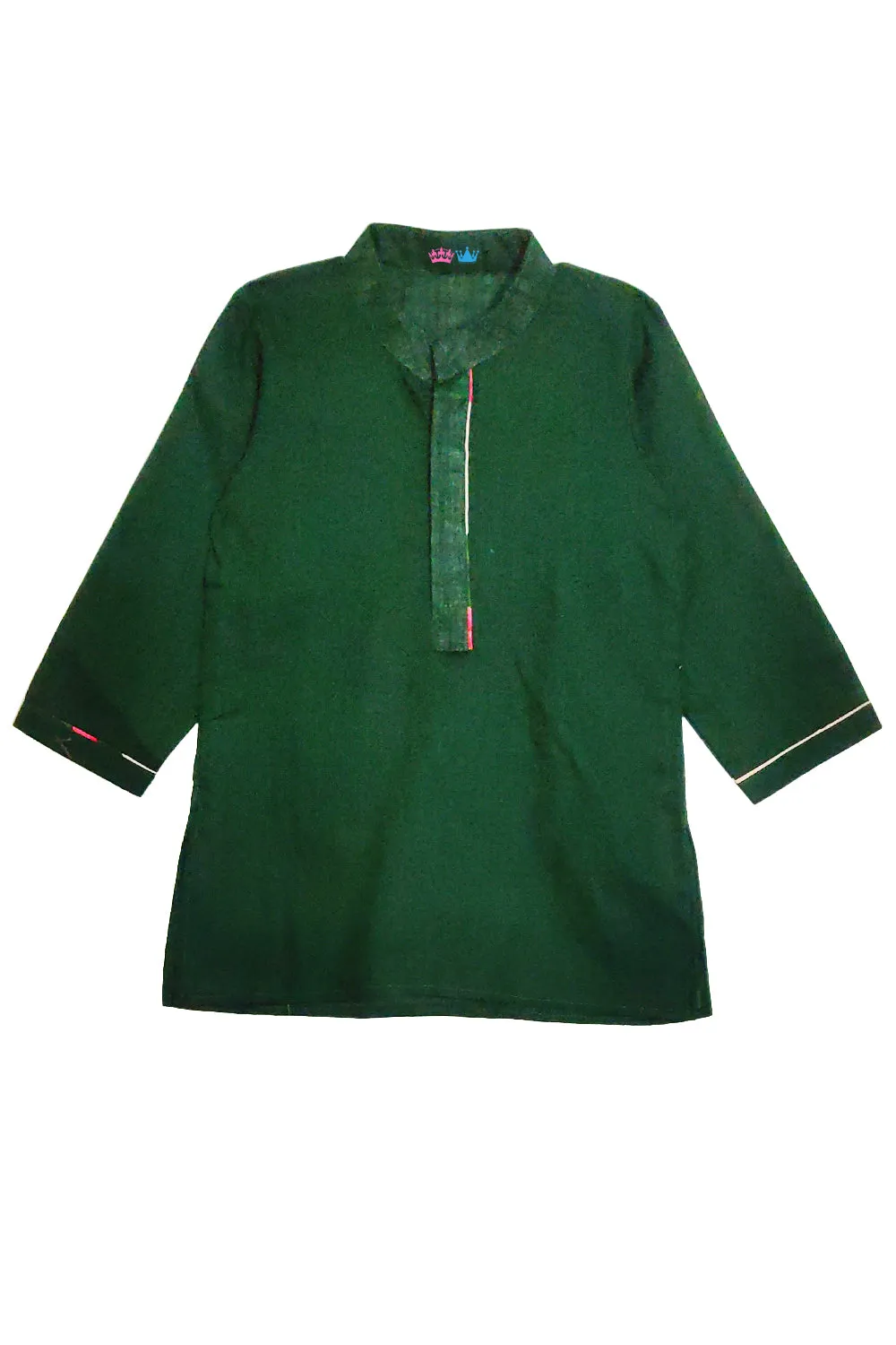 Kurta pyjama with elephant and lotus print jacket