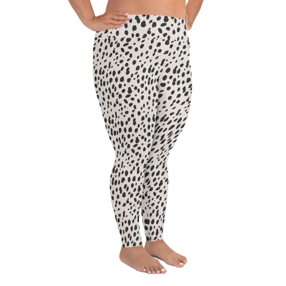 Leopard Shark Plus Size Leggings