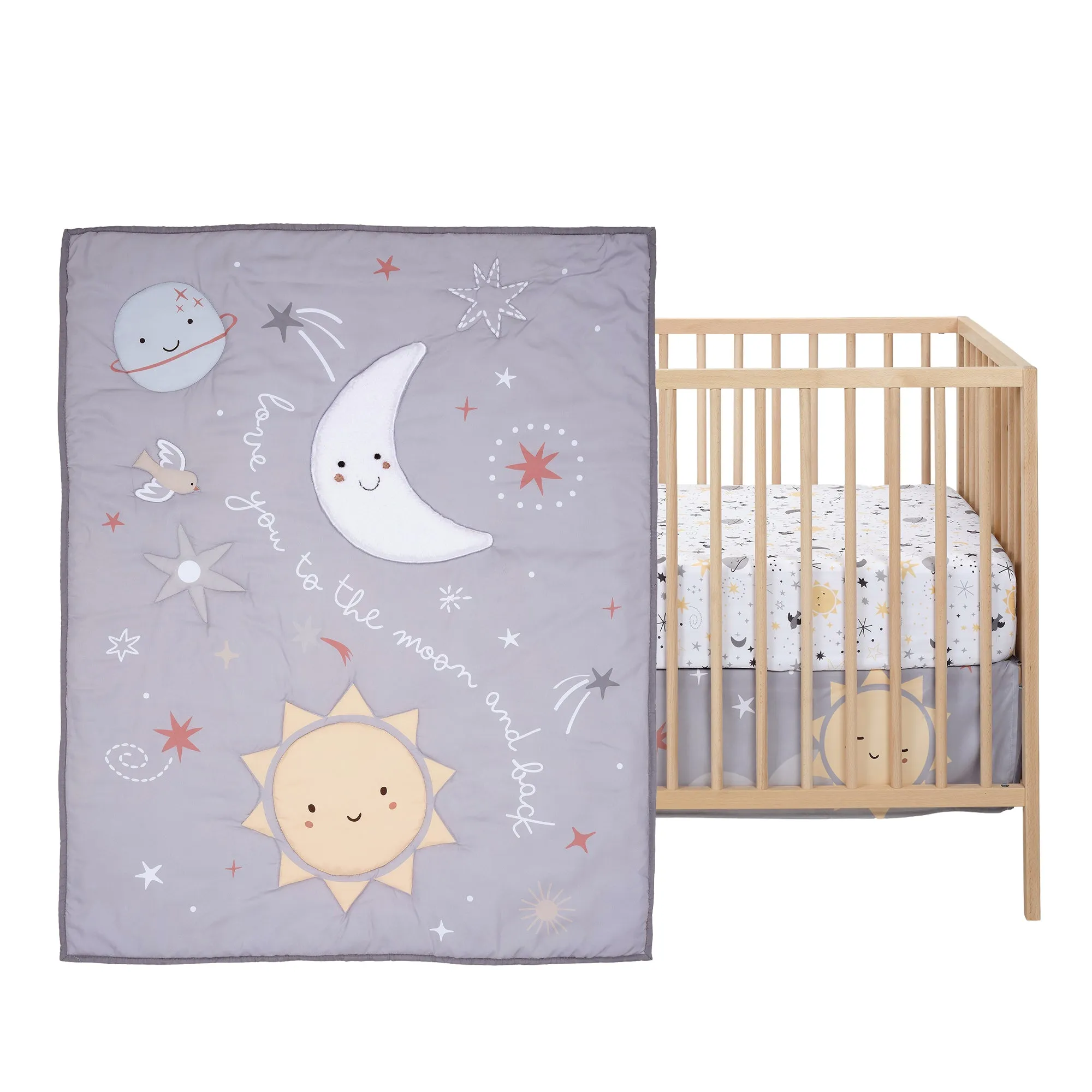 Little Star 3-Piece Crib Bedding Set