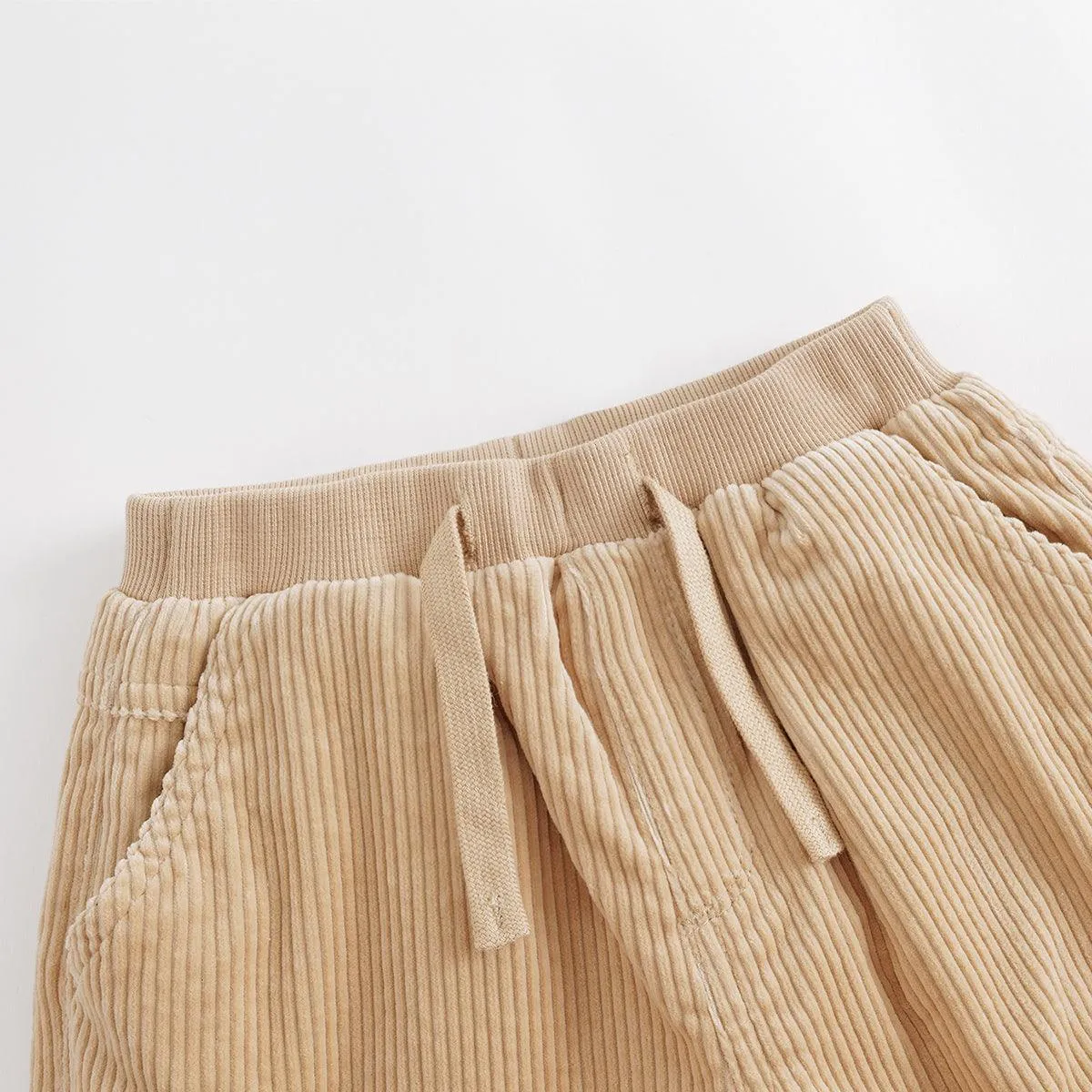 MARC & JANIE Boys Drawstring Corduroy Pants  231973