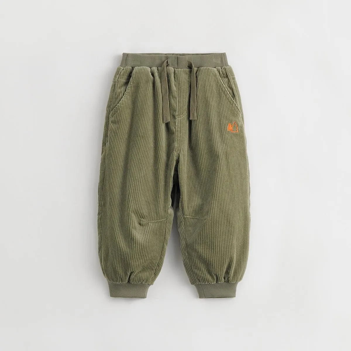 MARC & JANIE Boys Drawstring Corduroy Pants  231973