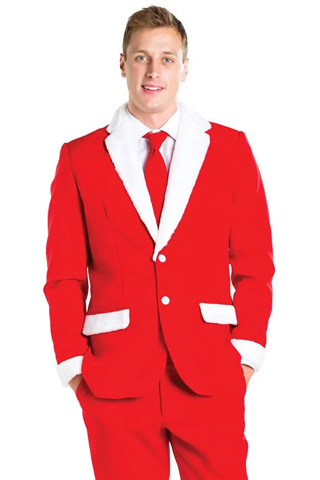 Men's Christmas Santa Suit Blazer