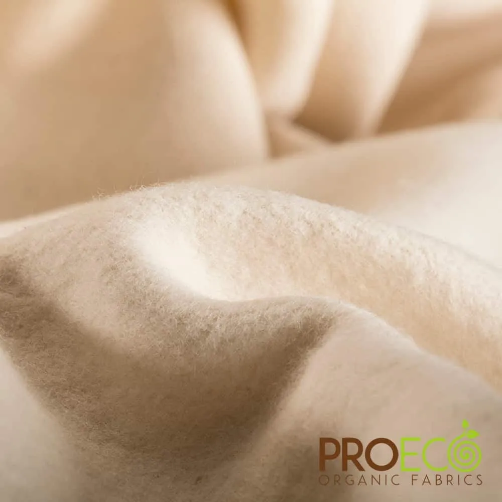ProECO® Super Heavy Bamboo Fleece Silver Fabric (W-237)