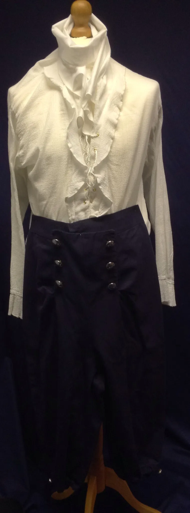 Regency Naval Man (Blue & Cream) (HIRE ONLY)