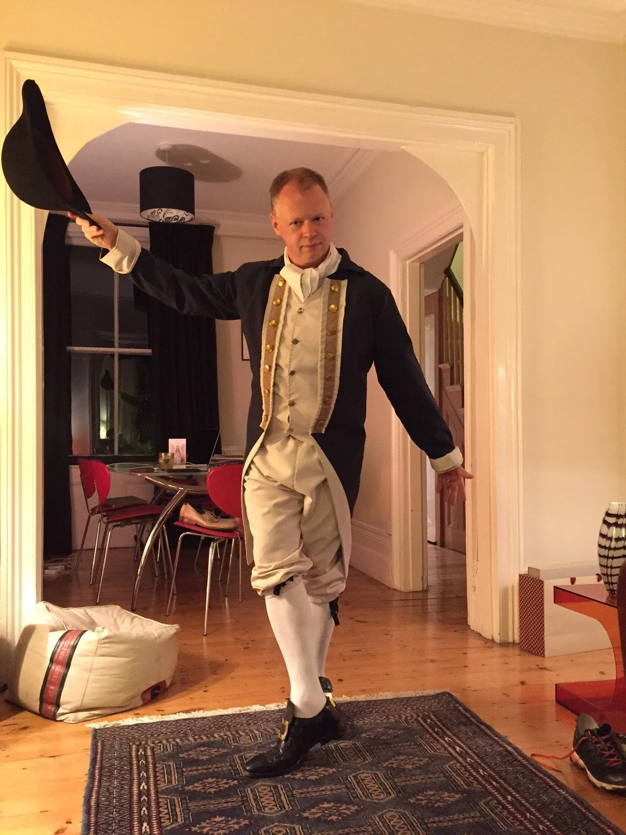 Regency Naval Man (Blue & Cream) (HIRE ONLY)
