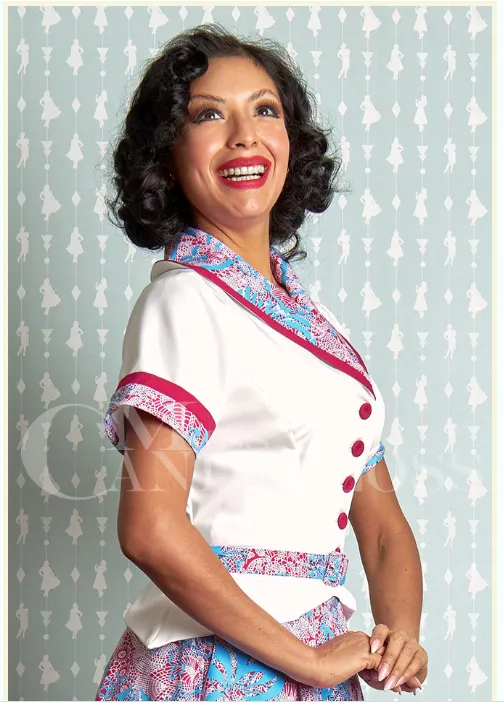 Shirley-May Summer blazer by Miss Candyfloss