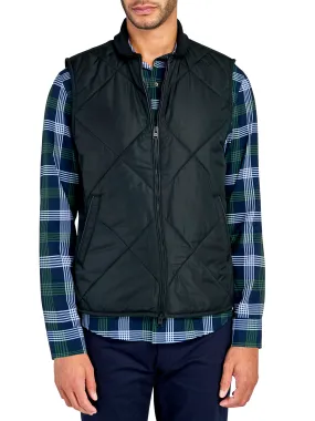 Solid Quilted Vest