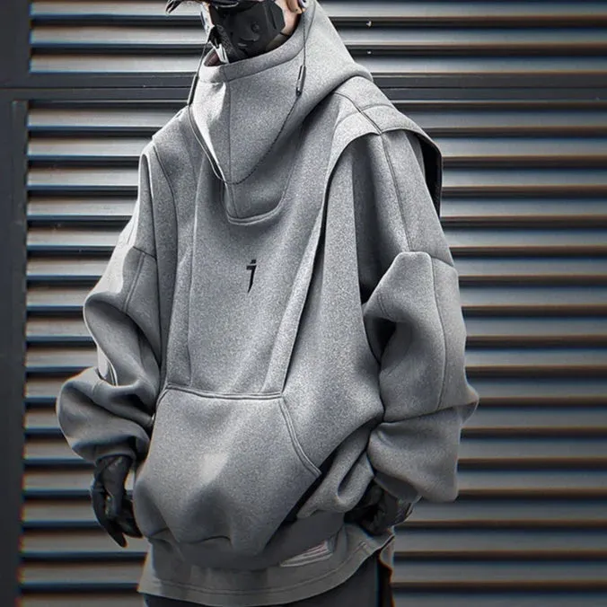 Techwear Cipher Hoodie