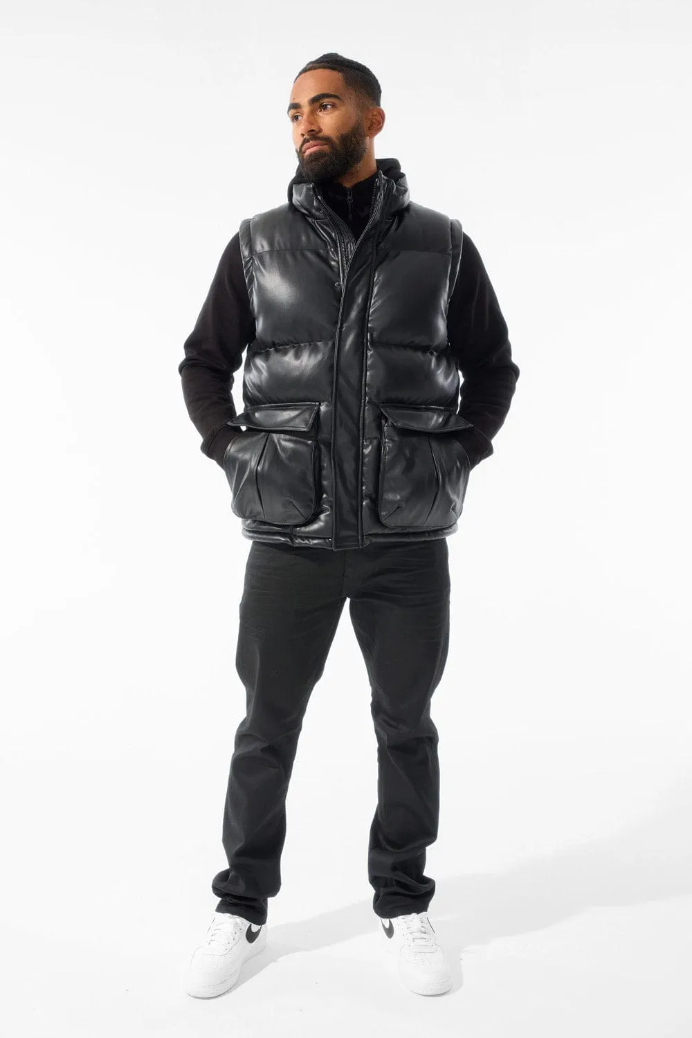 Thriller Puffer Vest (Black)