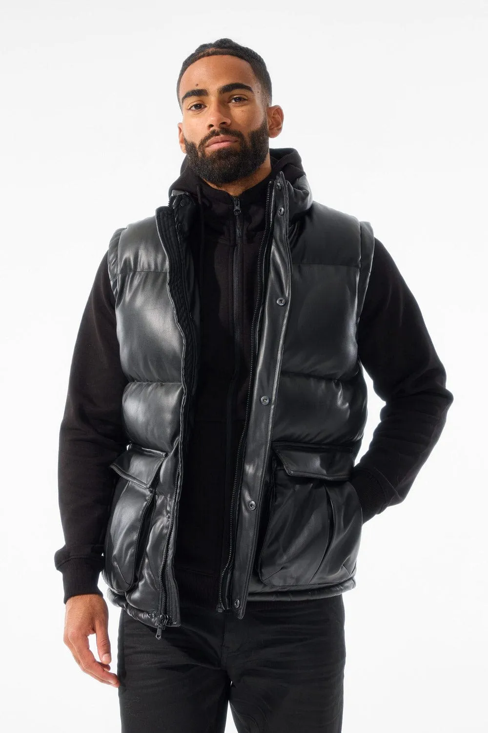 Thriller Puffer Vest (Black)