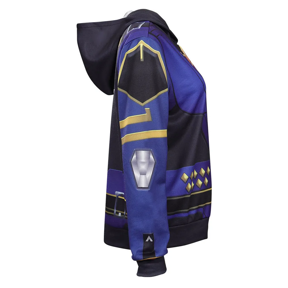 Valorant Reyna Original Design Cosplay Costume Hoodie Coat Outfits Halloween Carnival Suit-Cossky®