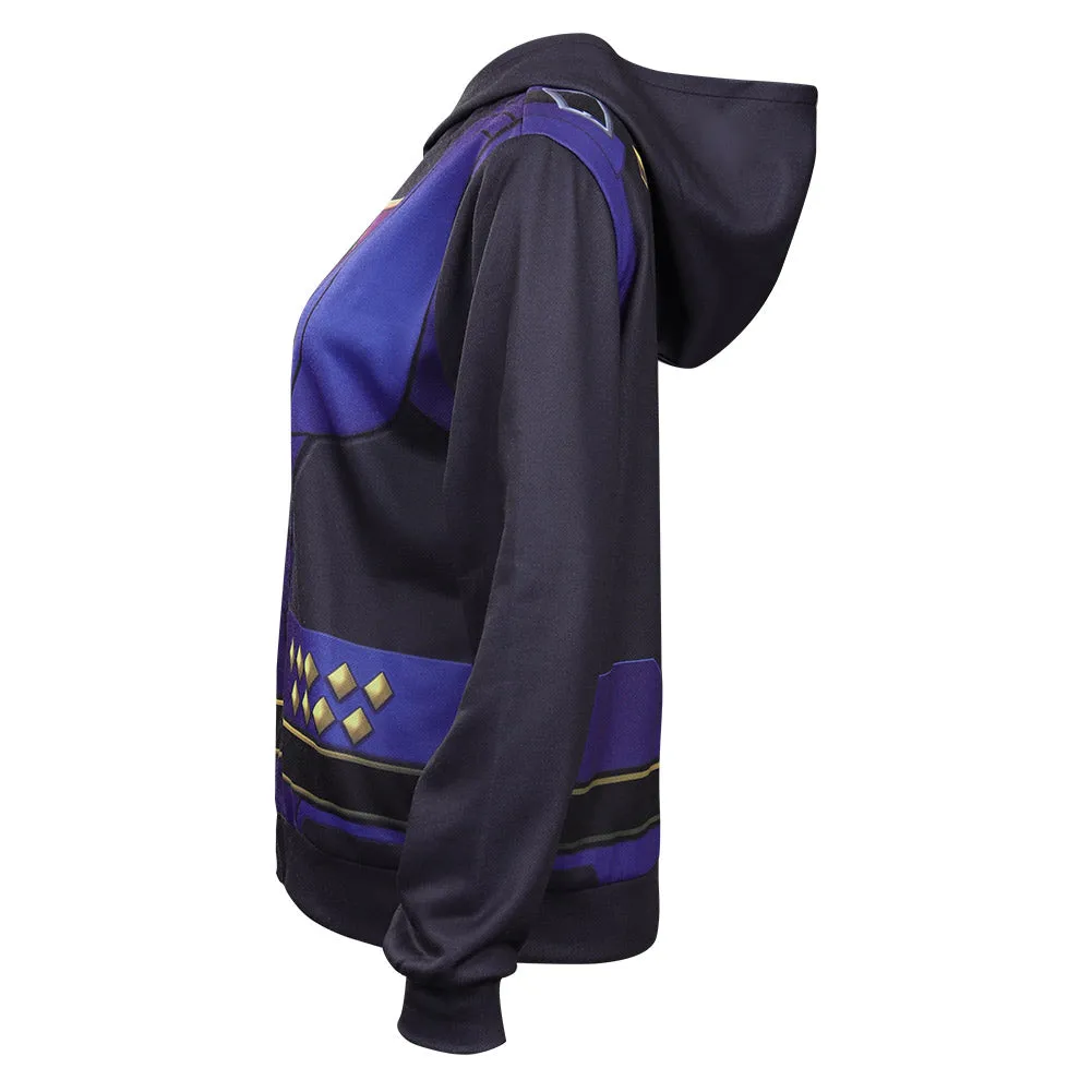 Valorant Reyna Original Design Cosplay Costume Hoodie Coat Outfits Halloween Carnival Suit-Cossky®
