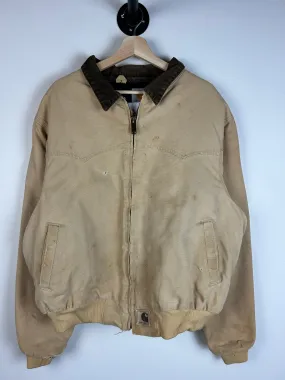 Vintage 90's Carhartt Santa Fe Beige Jacket