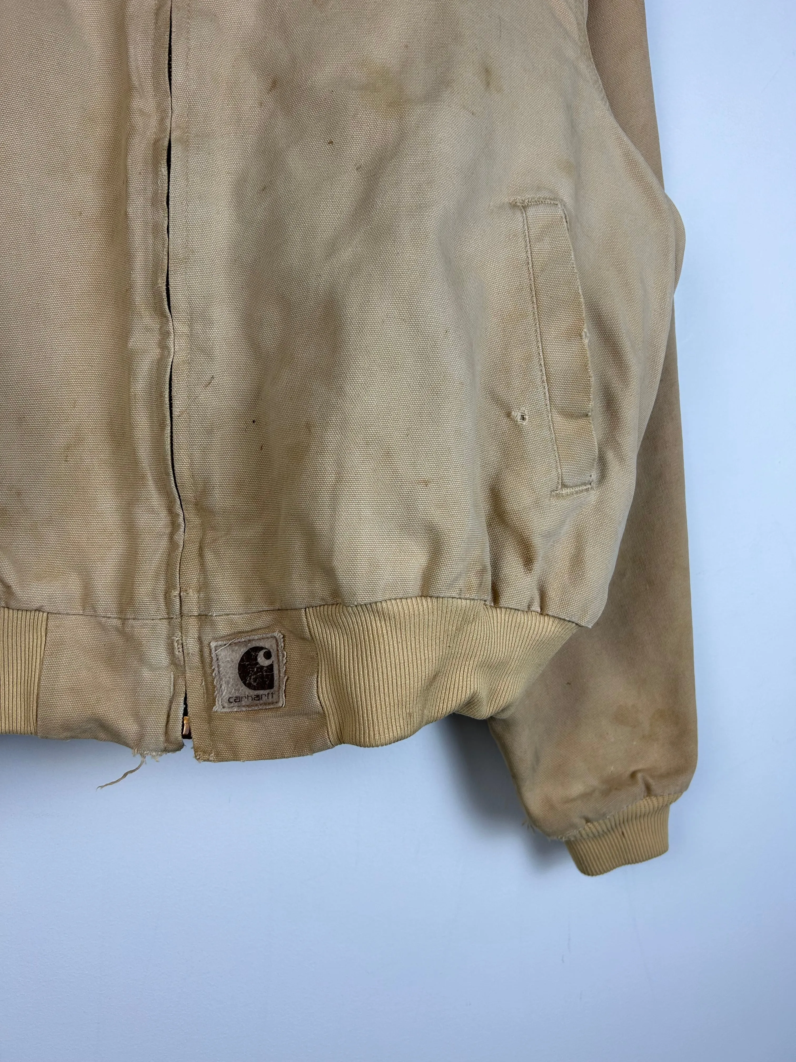 Vintage 90's Carhartt Santa Fe Beige Jacket