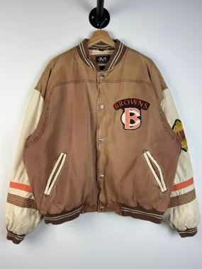 Vintage 90's Mirage Cleveland Browns Varsity Jacket