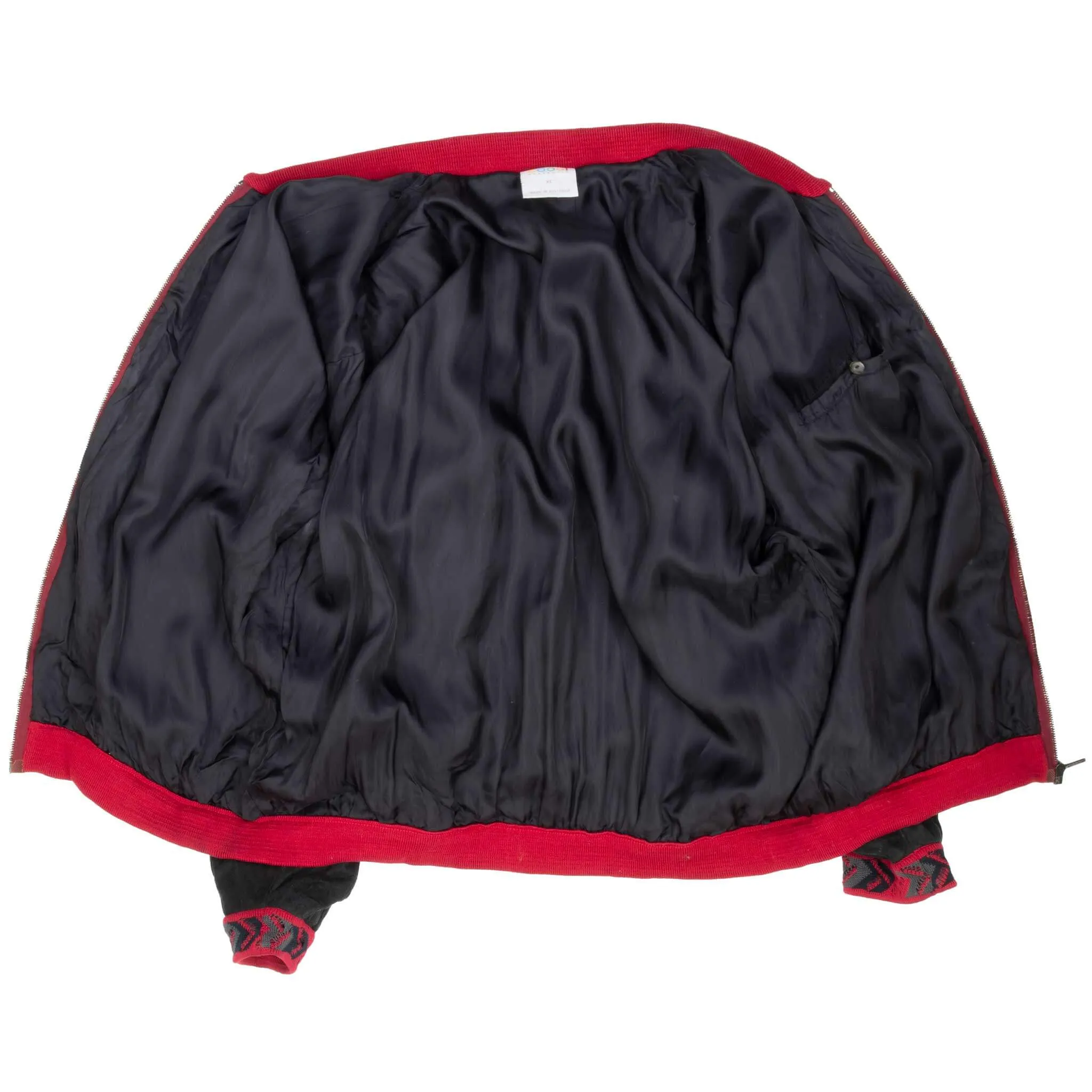 VINTAGE COOGI CARDIGAN FULL ZIP JACKET 1990S MADE IN AUSTRALIA