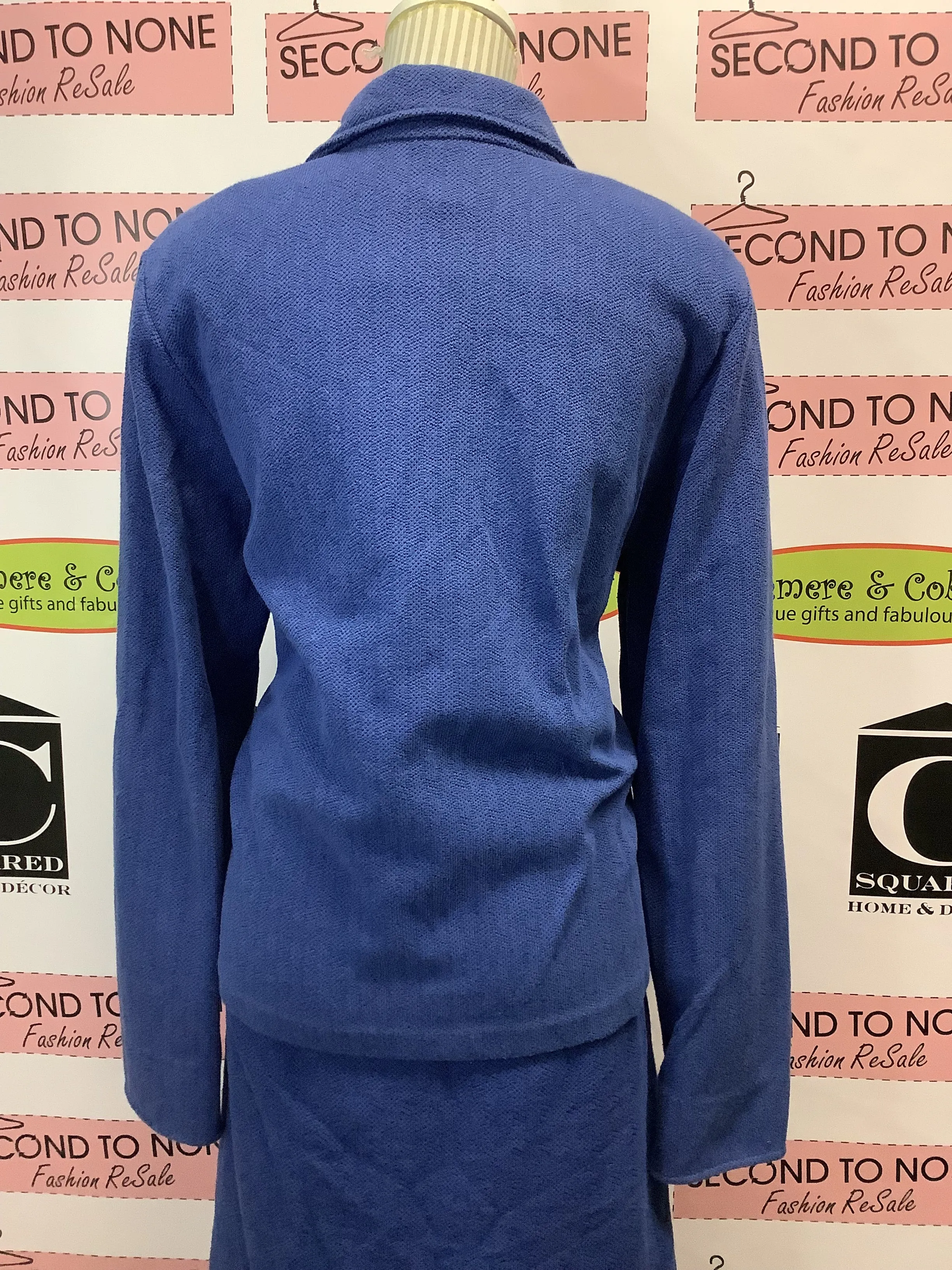 Vintage Weekender Skirt Suit (Size XL)