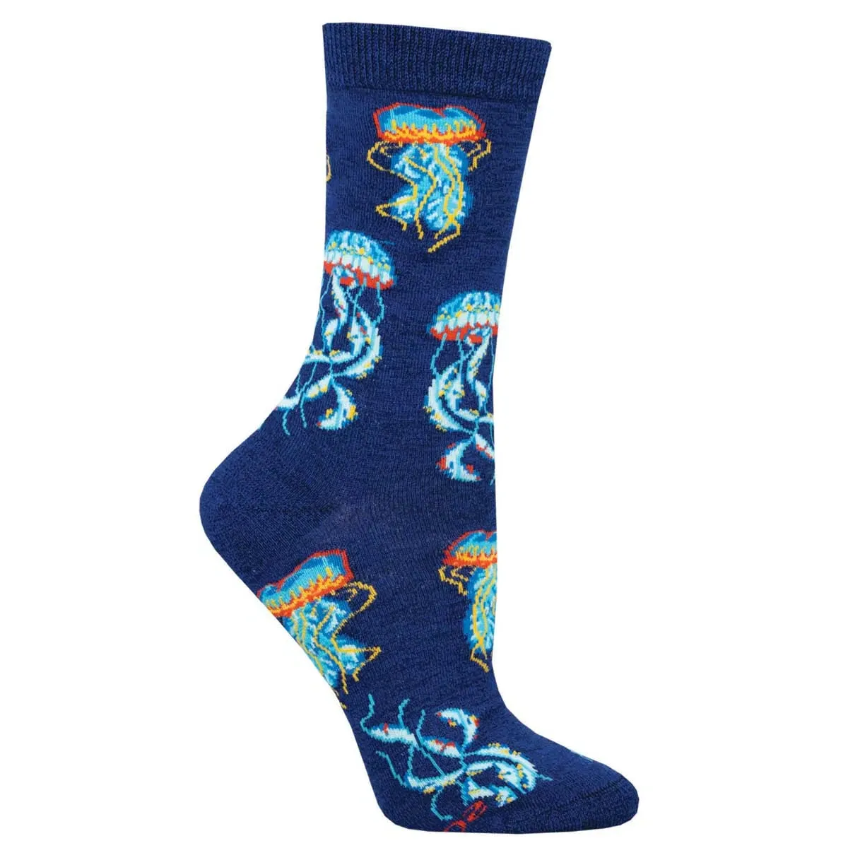Women's Bamboo Deep Sea Jellies Socks