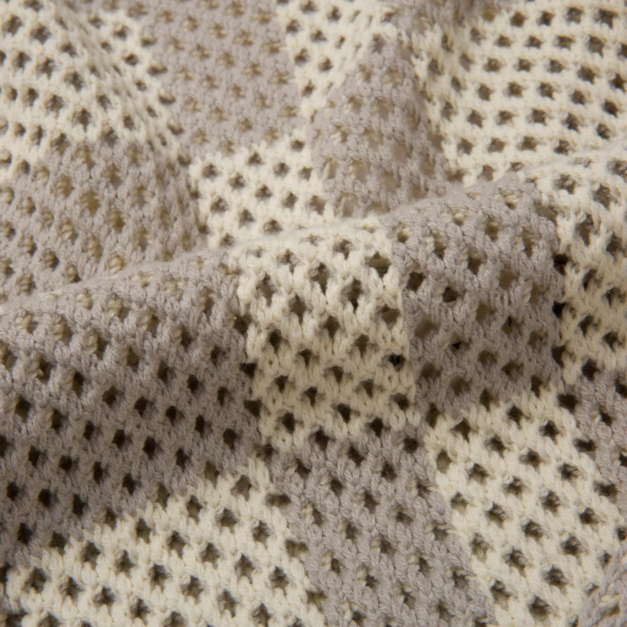 Womens Crochet Dress - Stone